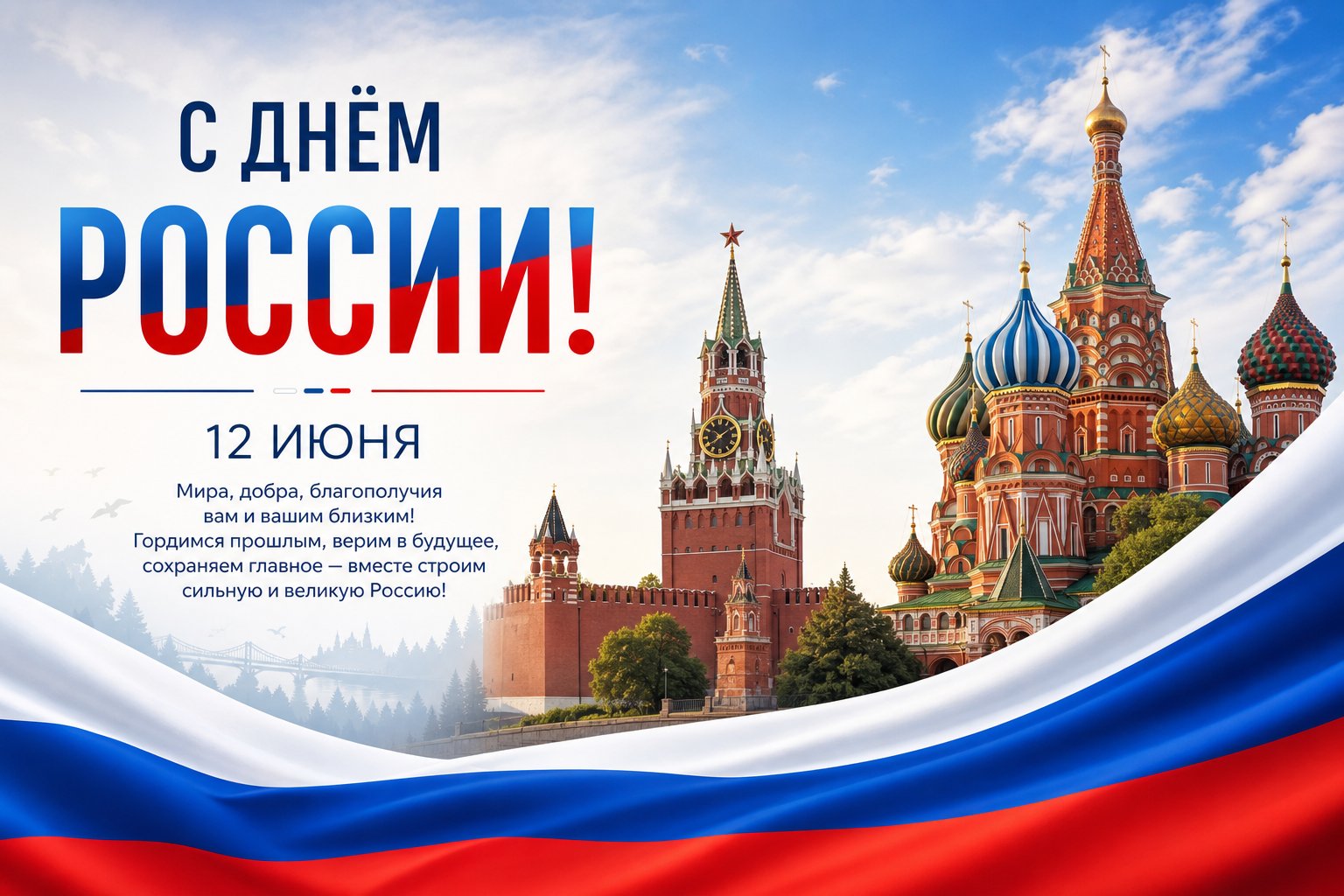 Поздравляем с Днем России!